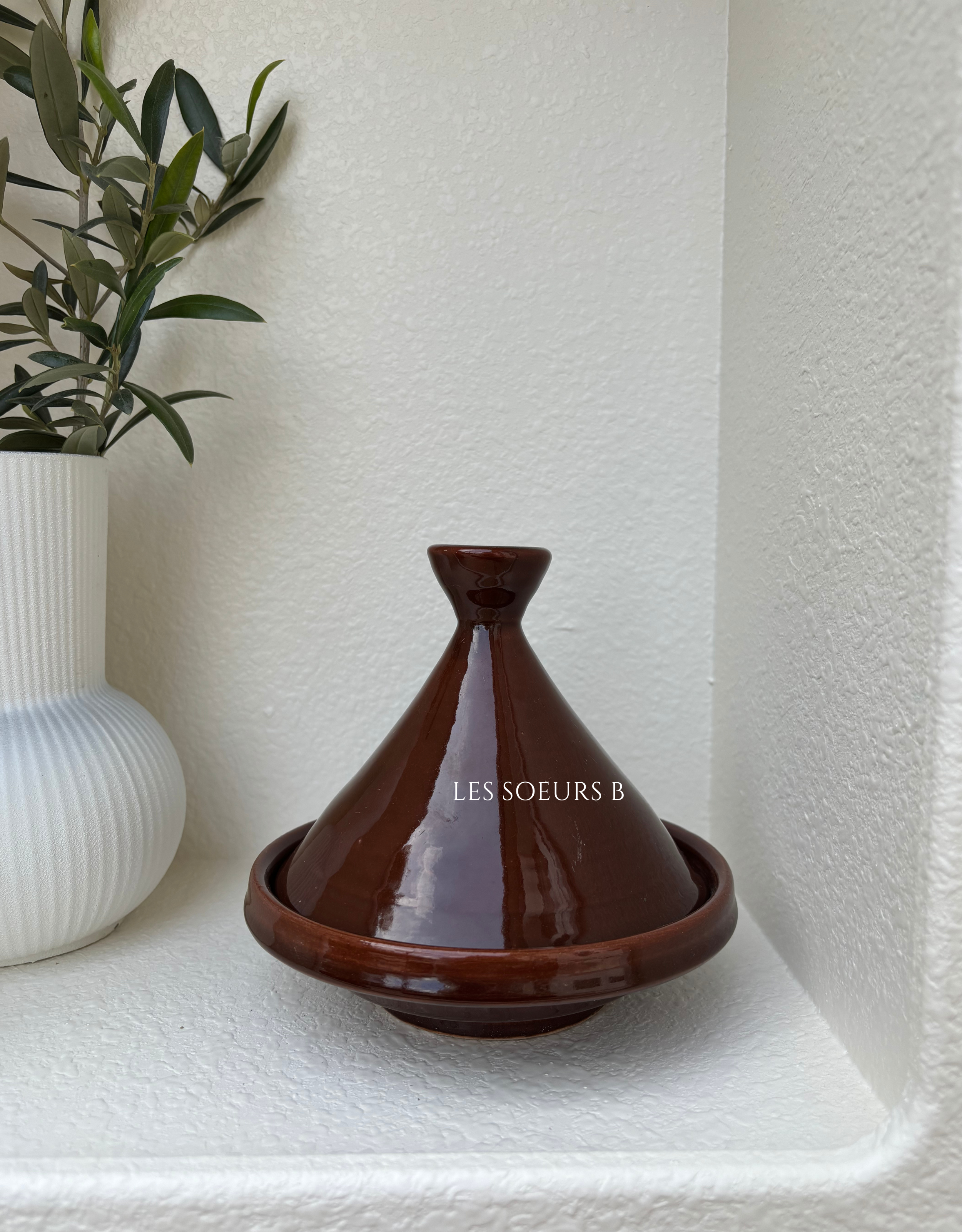 Petit tajine marron