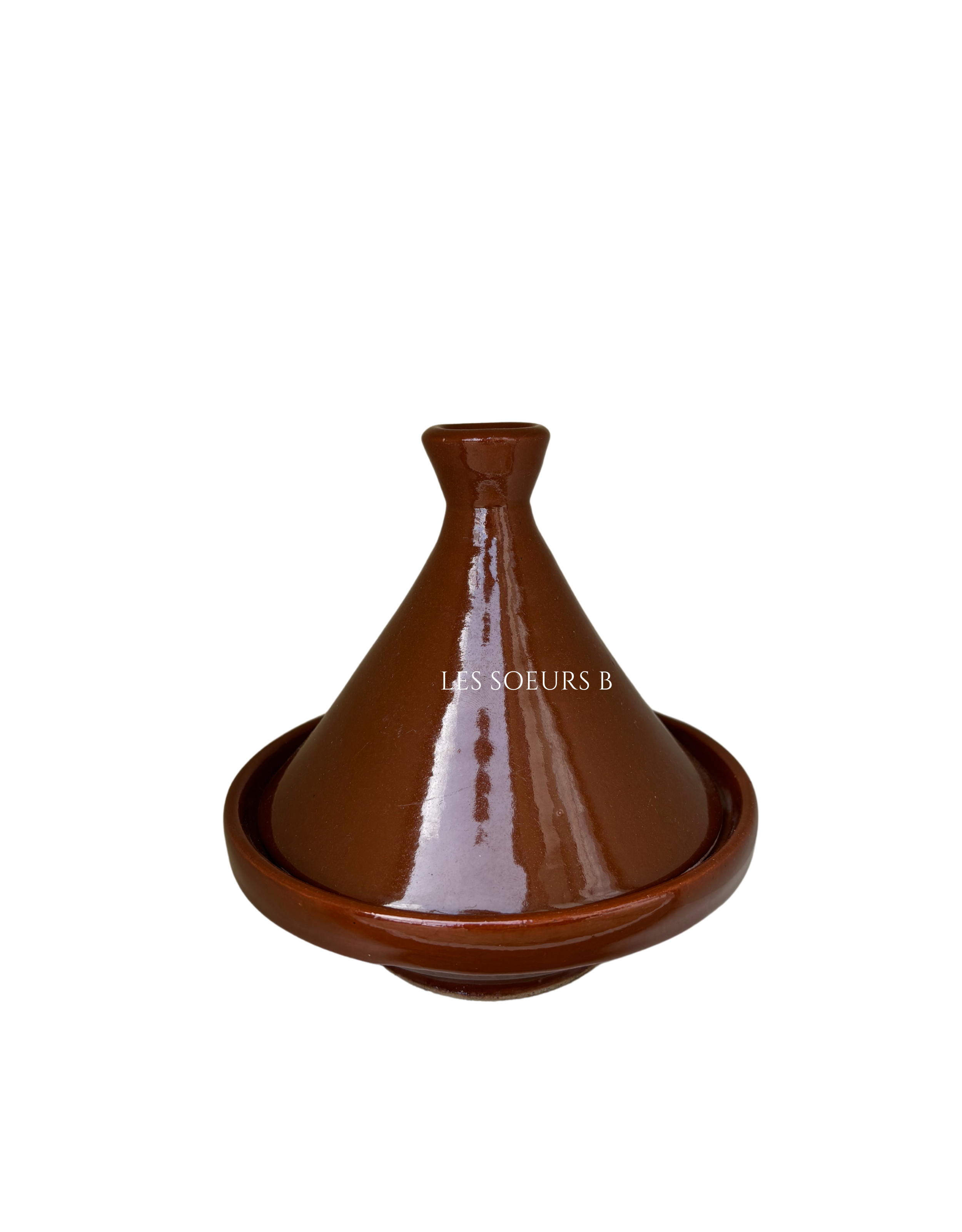 Petit tajine marron