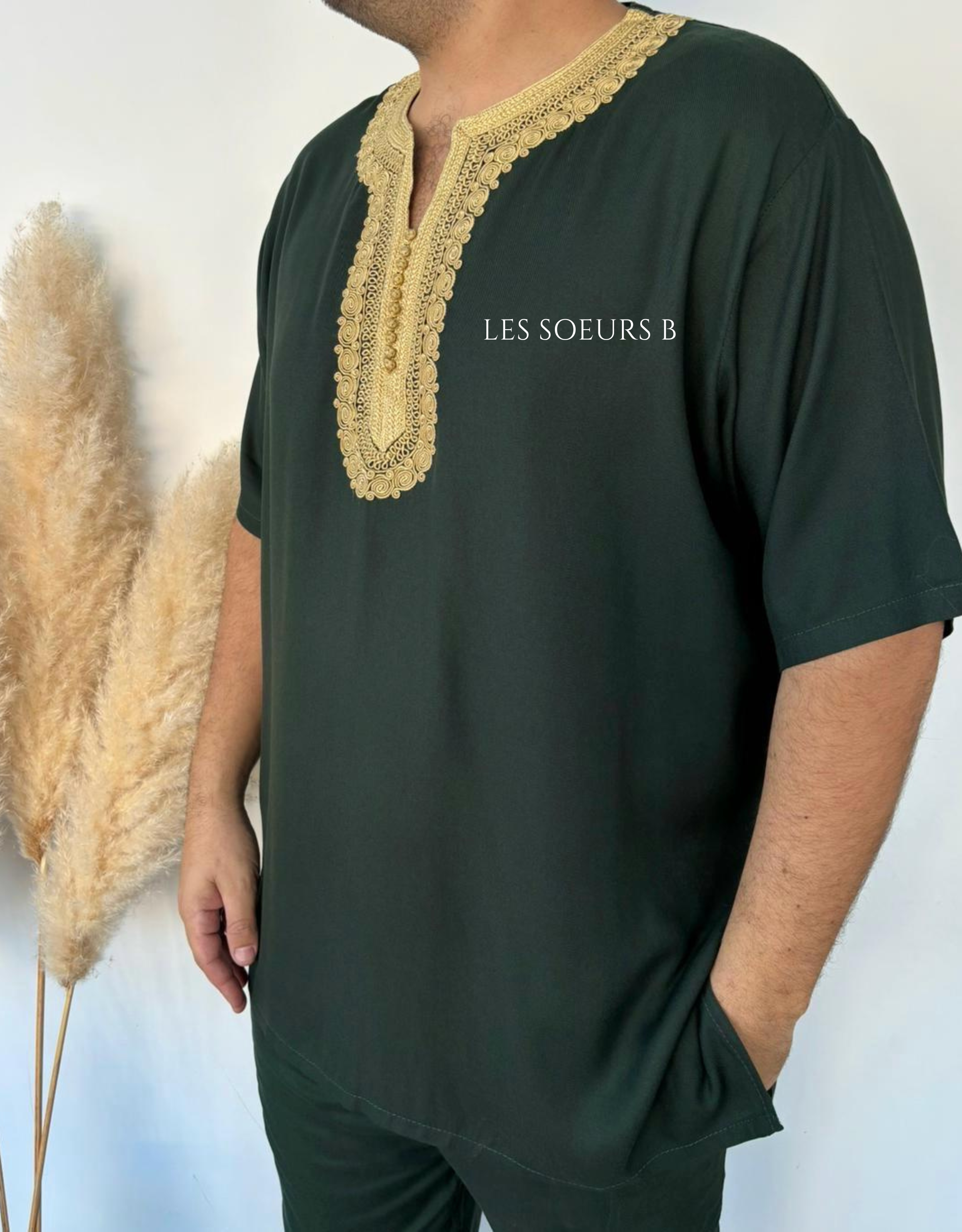 Jabador vert et doré - Réf : 4073