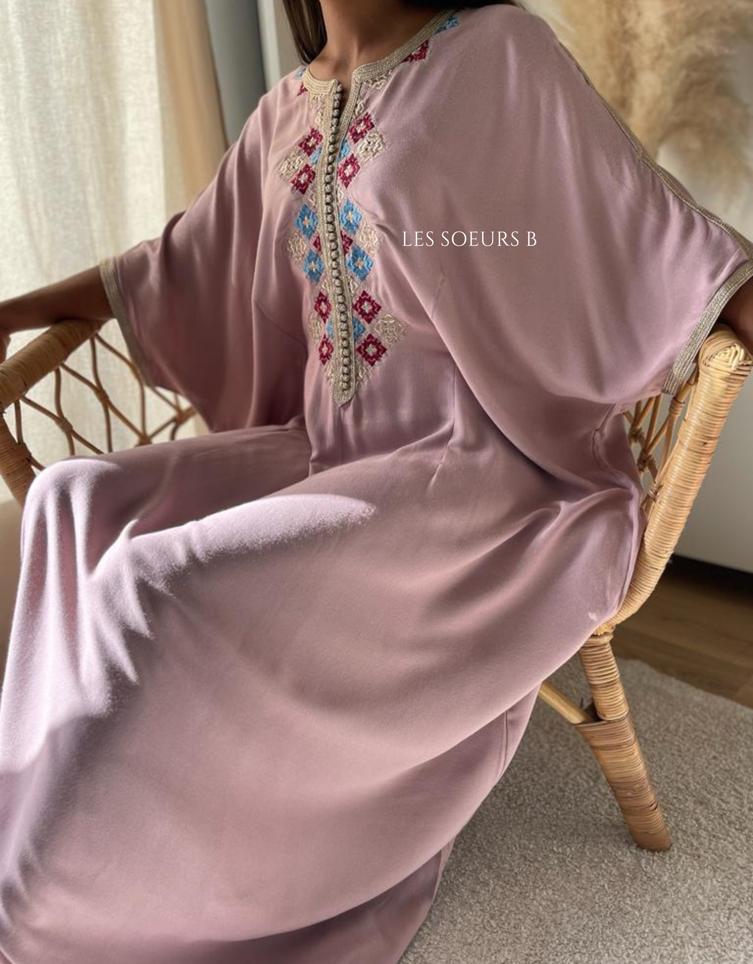 Faracha brodé - Réf : 3011