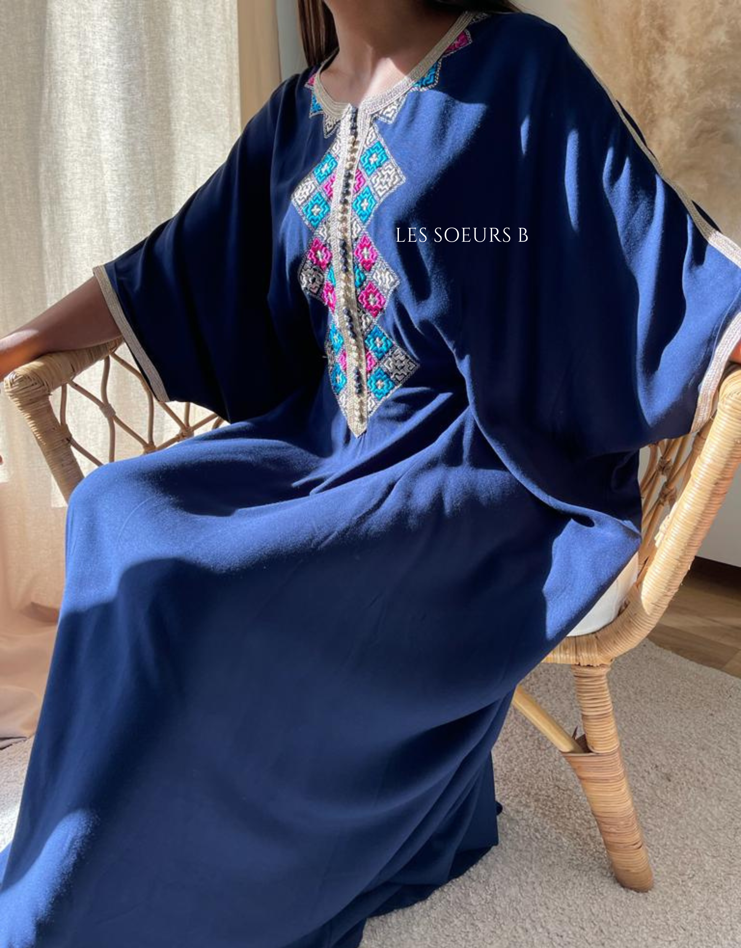 Faracha brodé - Réf : 3011