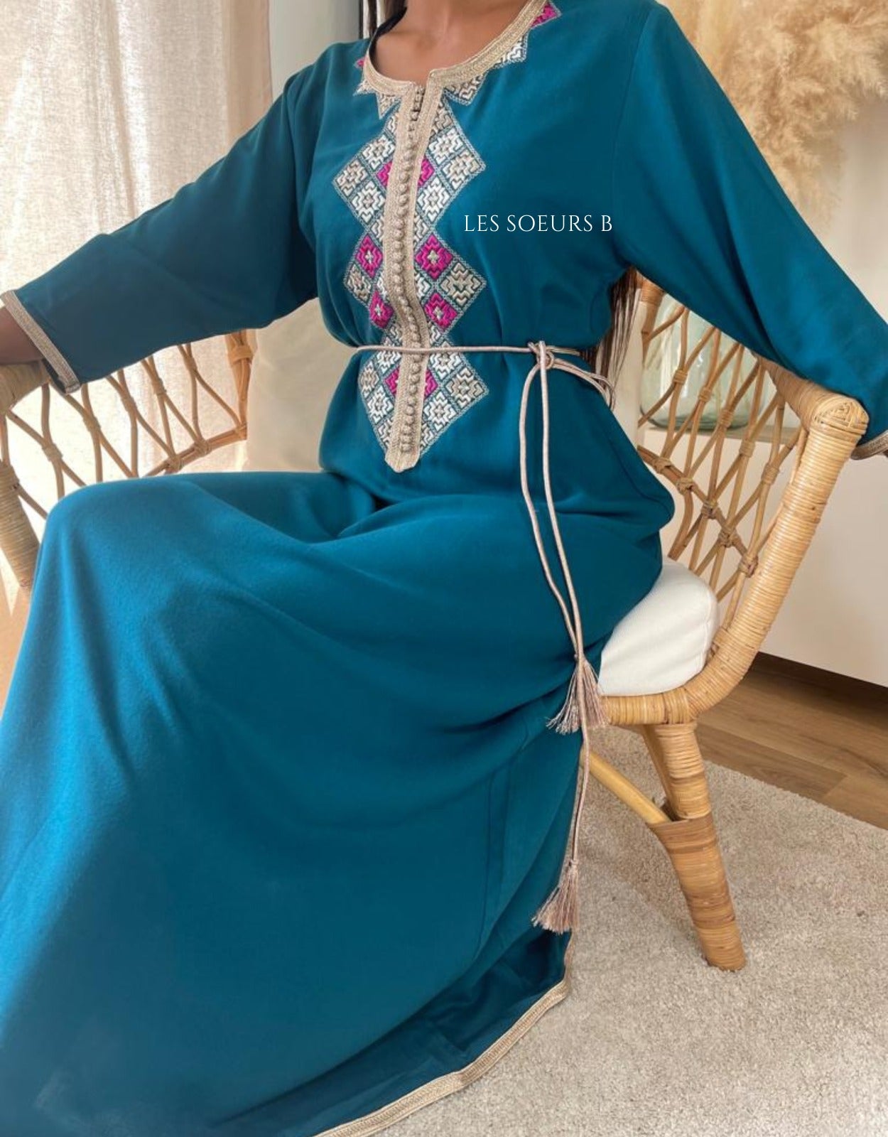 Caftan brodé - Réf - 1016