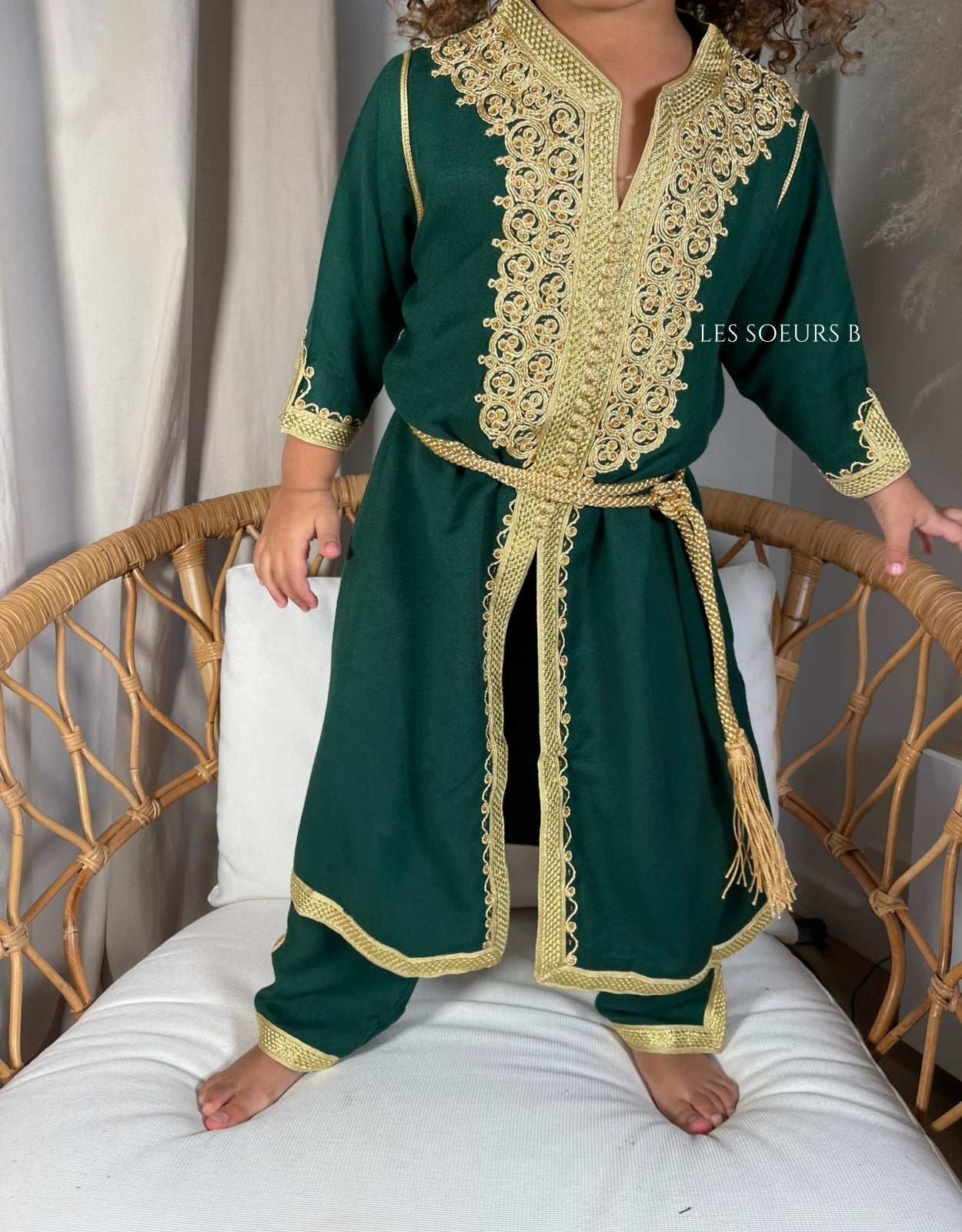 Jabador vert et doré - Réf : 5013