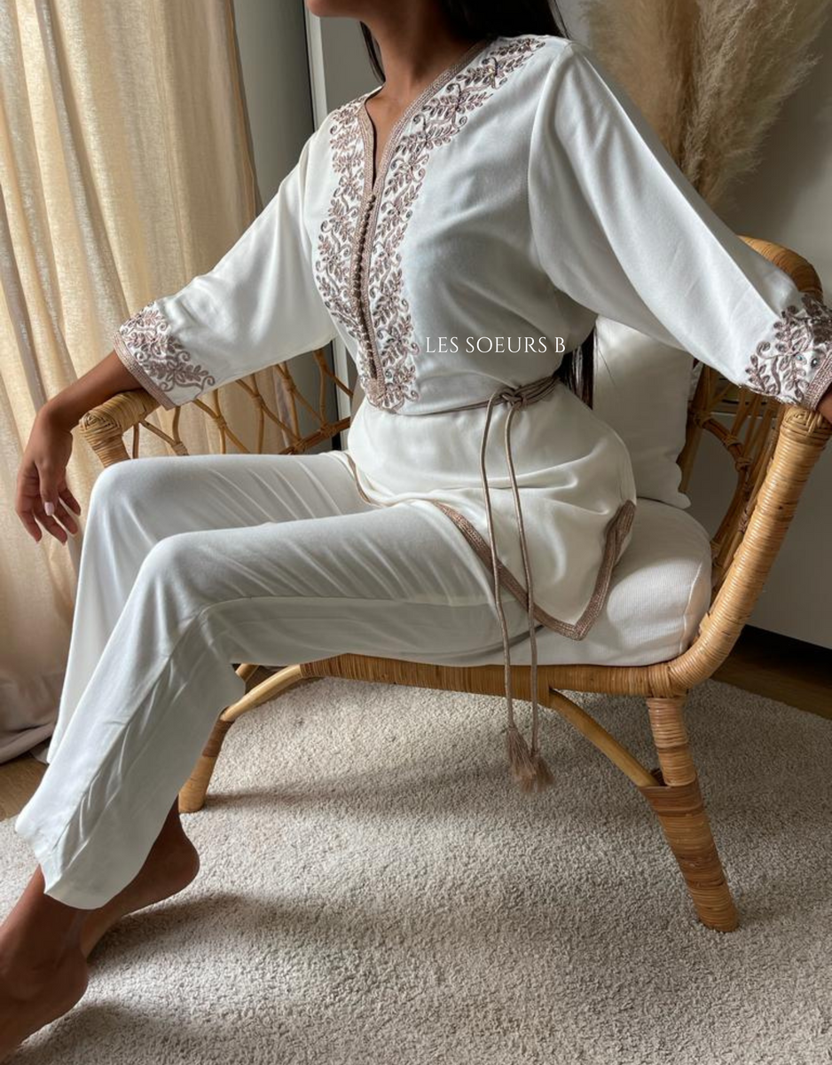 Pyjama LINCLALOR Gris Clair - Haut + Short - Taille 42 - Neuf Avec étiquettes